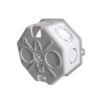 41 CAJA OCTOGONAL PVC