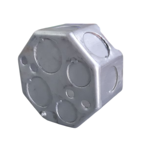 44 CAJA OCTOGONAL METALICA