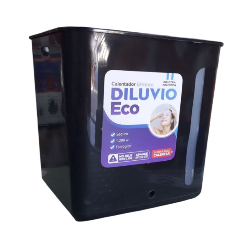 CALEFON PVC X 20 LTS. ECO. RES. ACERO/ COBREADA PREMIUN DILUVIO