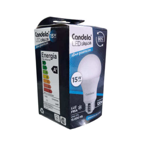 183 LAMPARA LED 15W - LUZ FRIA LUXOM / CANDELA