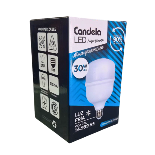 LAMPARAS LED ALTA POTENCIA 30W