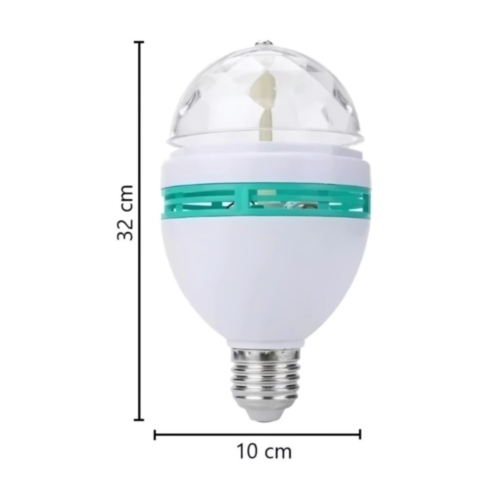 340 LAMPARA LED GIRATORIA