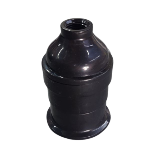 PORTALAMPARA 3 PIEZAS NEGRO - DELUX