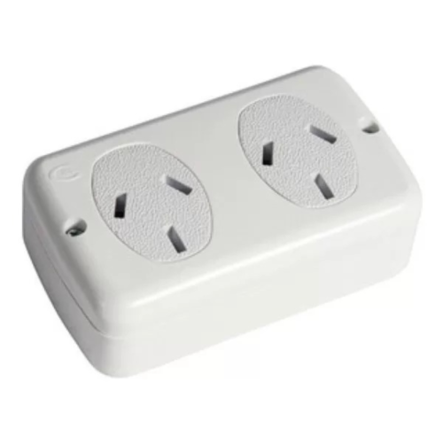 TOMA EXTERIOR DOBLE 20AMP
