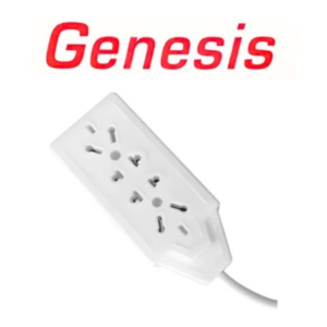 ZAPATILLA BINORMA 4 TOMAS C/ CABLE 1,5 MTS - GENESIS