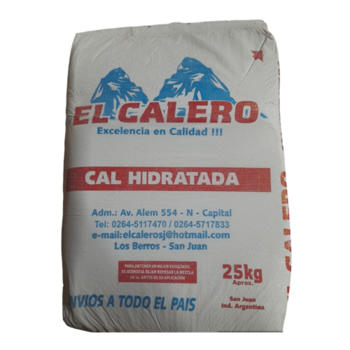 CAL X 25KG - EL CALERO