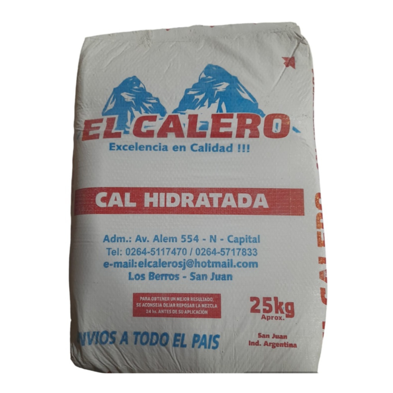 CAL X 25KG - EL CALERO