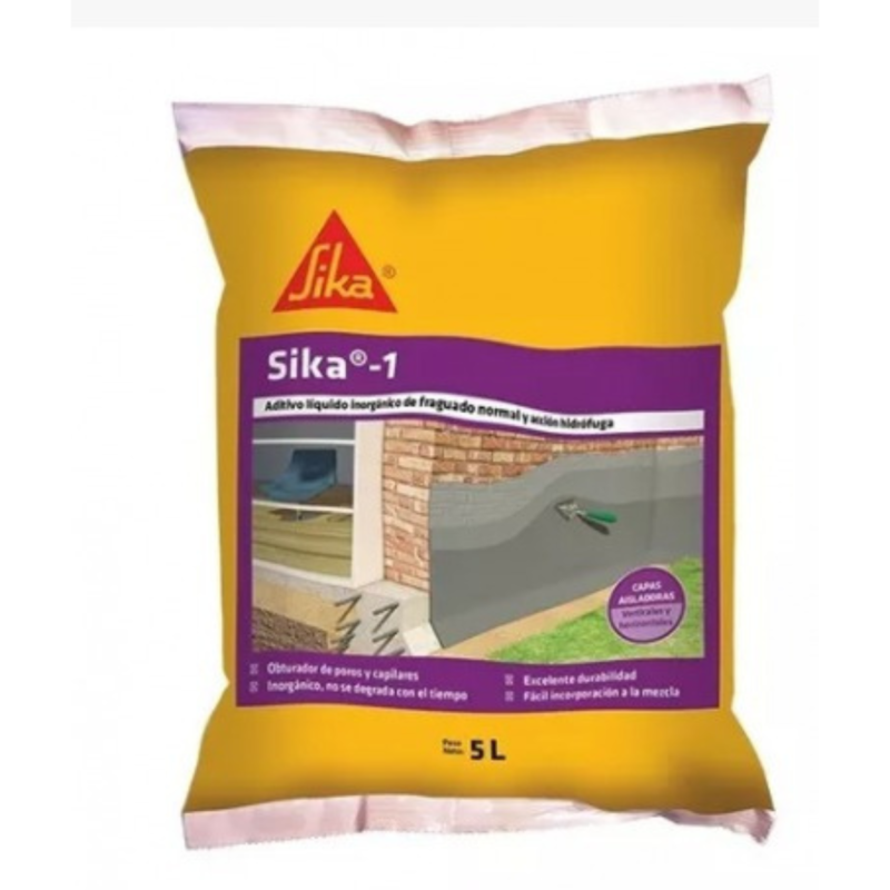 HIDROFUGO X 5LTS - SIKA