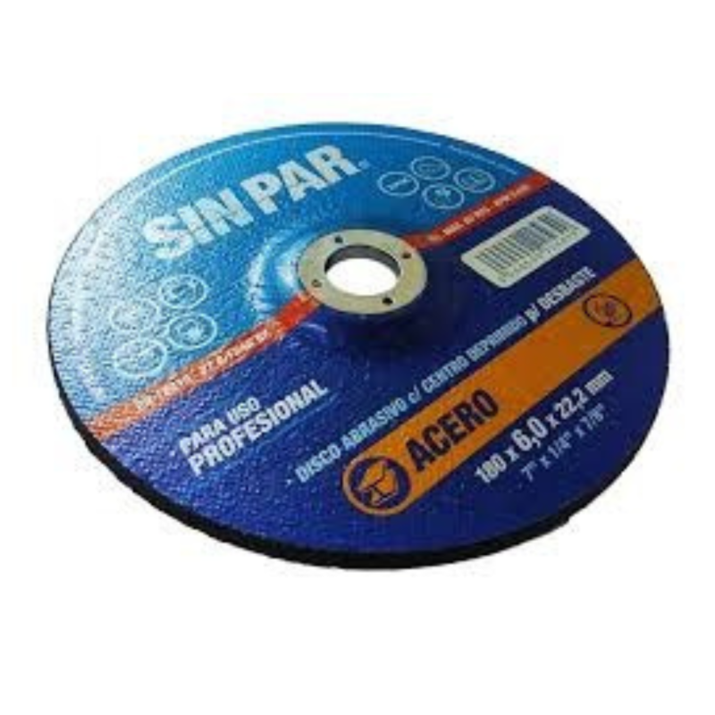 DISCO ABRASIVO SINPAR 115X6,00X22,2 (4)