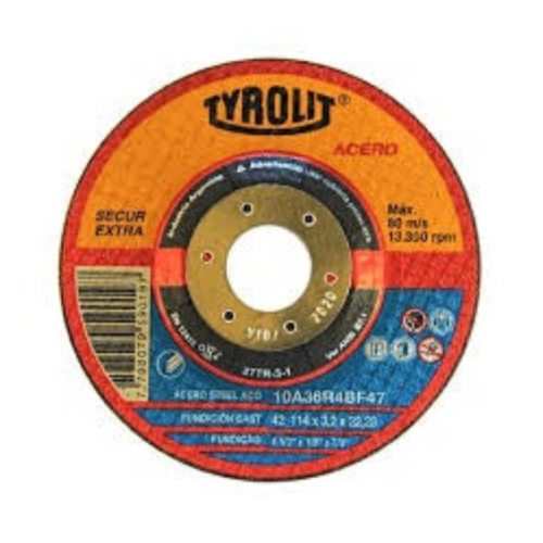 DISCO ABRASIVO TYROLIT 178X6,4X22,2 (7)