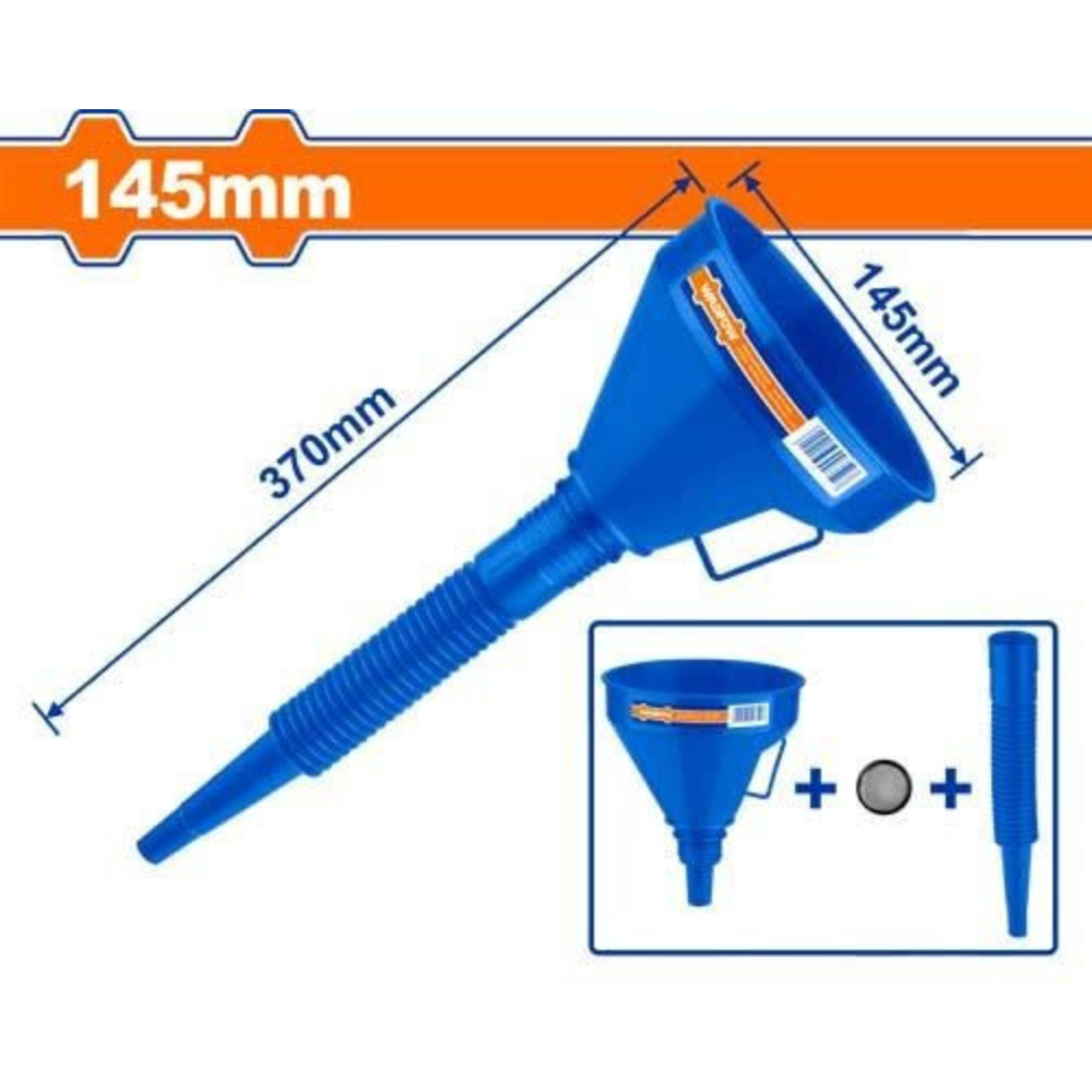 EMBUDO FLEXIBLE 2 EN 1 145MM - WADFOW
