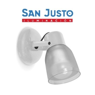 APLIQUE 1 LUZ BLANCO - SAN JUSTO