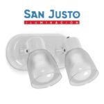APLIQUE 2 LUCES BLANCO - SAN JUSTO