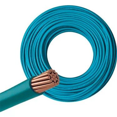 CABLE UNIPOLAR 1,5 *CELESTE* - KING X MT