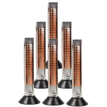 ESTUFA DE CUARZO 1200W - 2 VELAS
