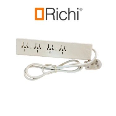ZAPATILLA RICHI 4T C/C C/LL - 1,5 MTS BLANCA MULTINORMA