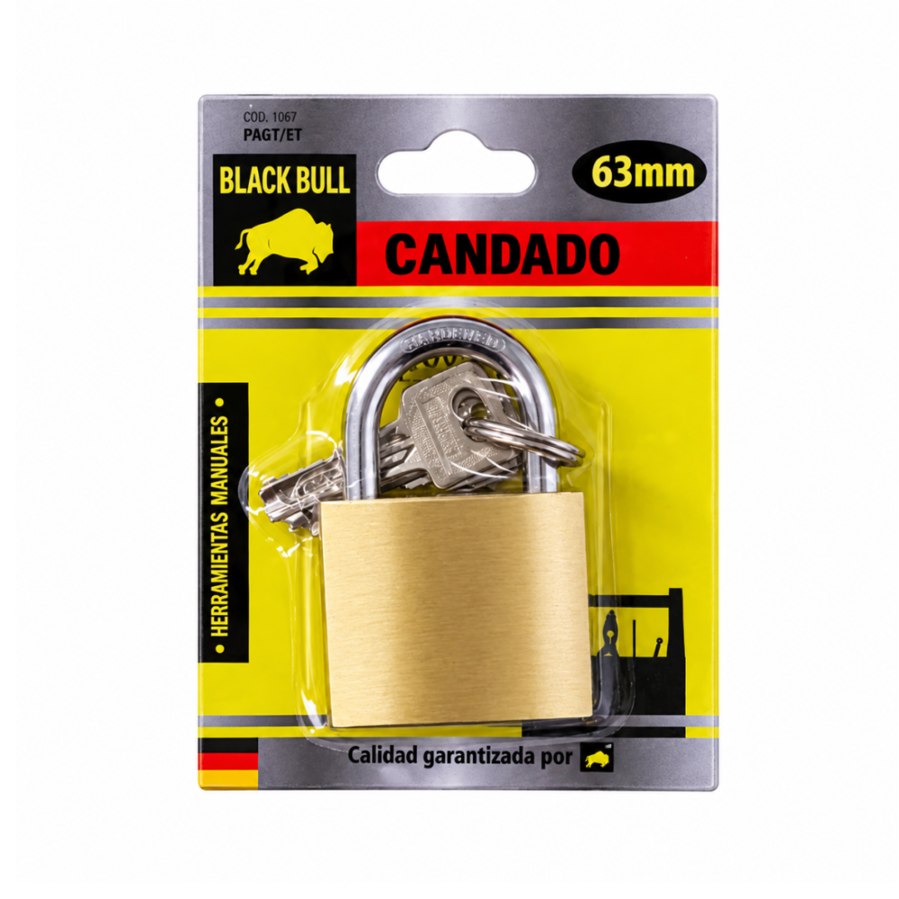 CANDADO 63MM - BISON