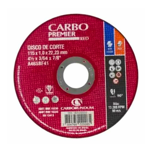 DISCO ABRASIVO CARBO PREMIER 230X3,0X22,23 (9)