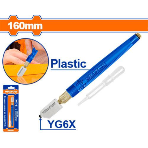 A8208 LAPIZ CORTAVIDRIO LUBRICADO 160MM
